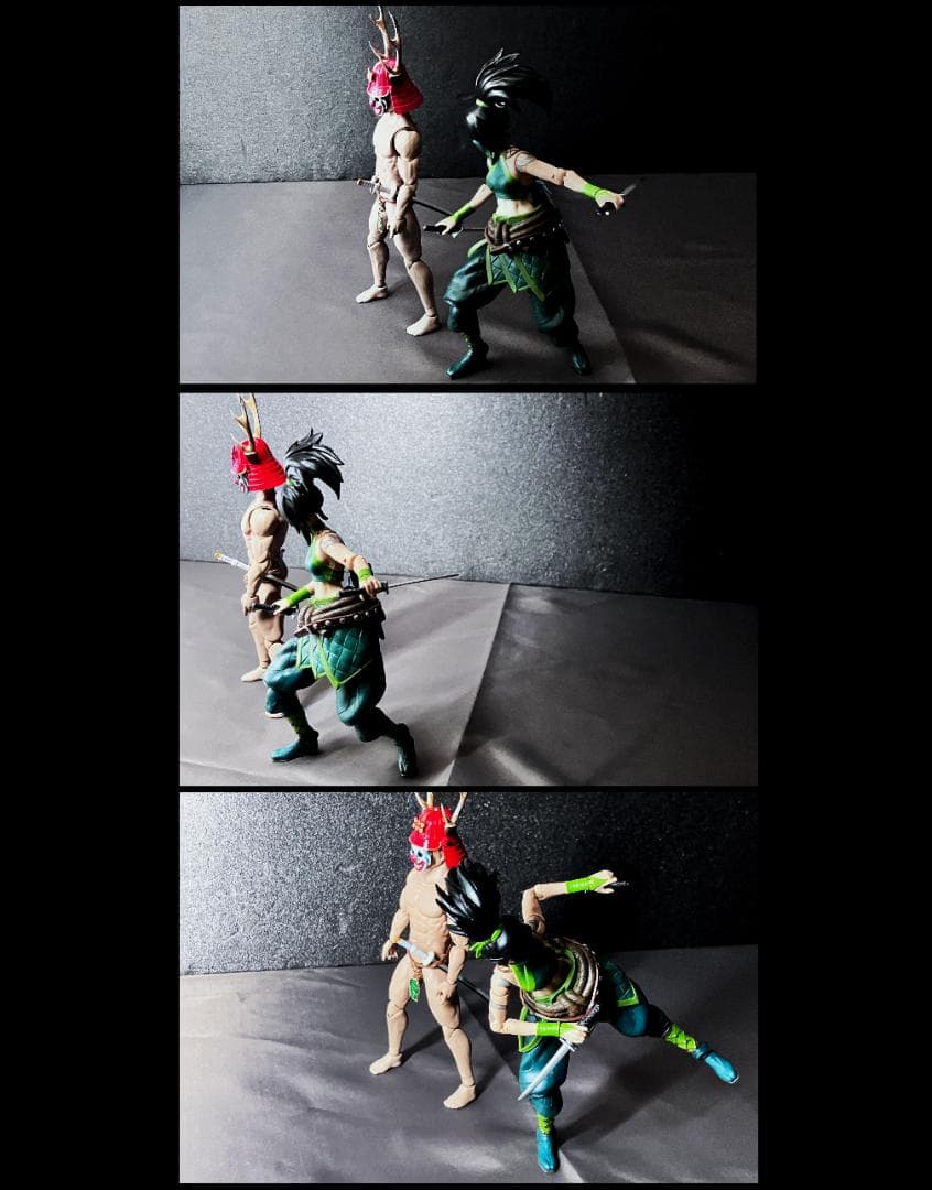 越後屋に天誅を下す大和撫子和風美人忍者系 美少女アクションフィギュア 新品未開封