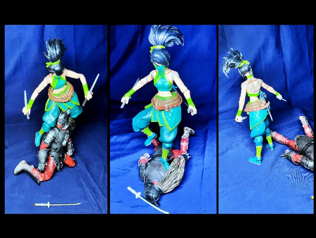 越後屋に天誅を下す大和撫子和風美人忍者系 美少女アクションフィギュア 新品未開封