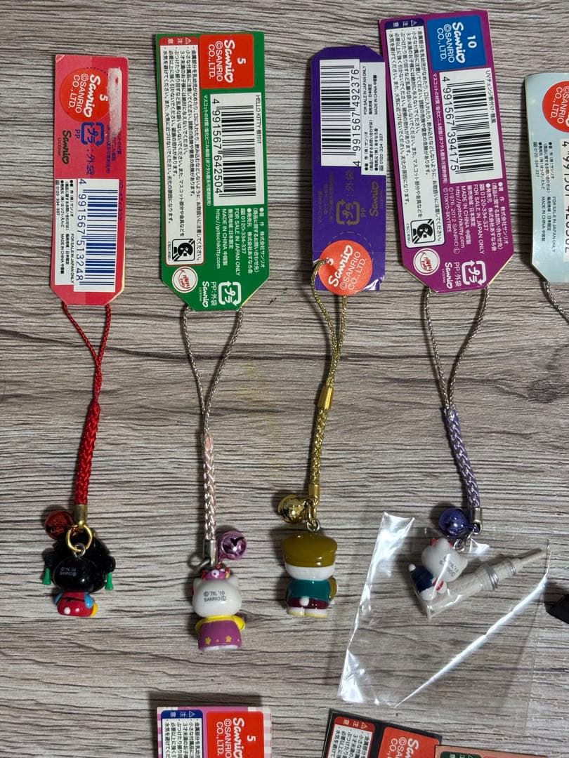 ハローキティ ご当地限定 ストラップ セット まとめ売り 15点