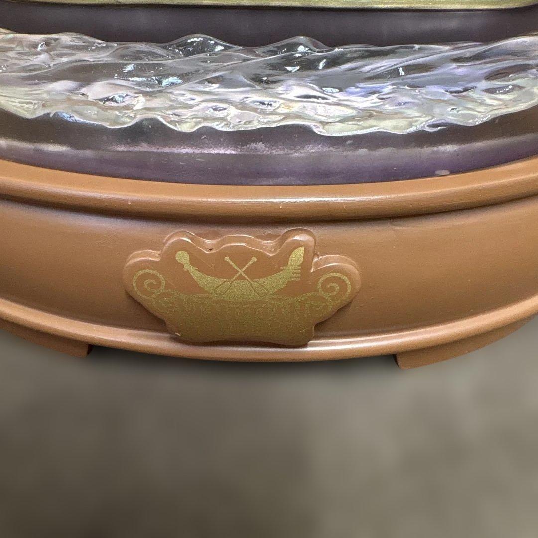 ディズニーシー　ヴェネツィアンゴンドラ　オルゴール付　フィギュア　 グーフィー