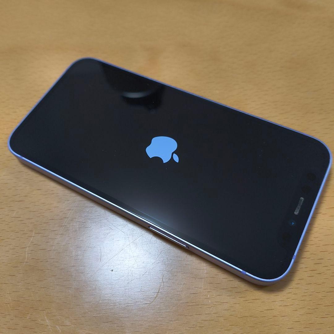 iPhone12mini 64G パープル 美品 本体のみ