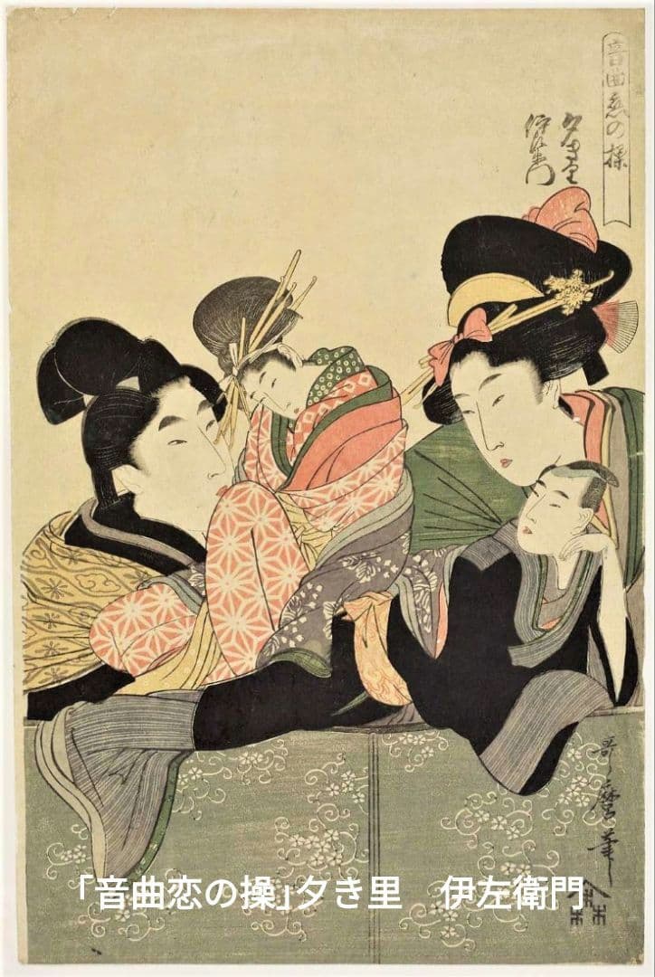 喜多川歌麿　選集「歌麿が描いたおんなたち」其の壱