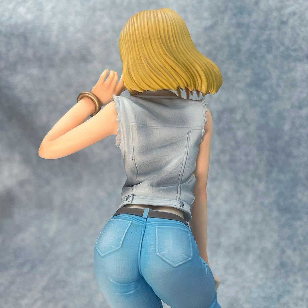 ドラゴンボール 人造人間18号 リペイント GLITTER & G 金属ピアス