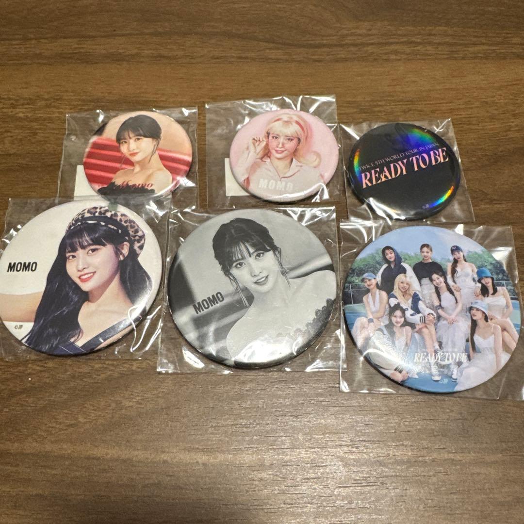 TWICE モモ キーホルダー 缶バッジ ワッペン まとめ売り