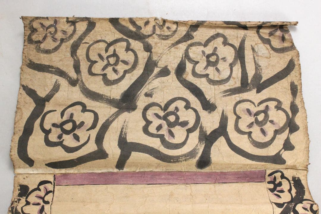No5950 掛軸　古画　無落款　不動明王坐像　紙本着色　仏教美術　送料無料