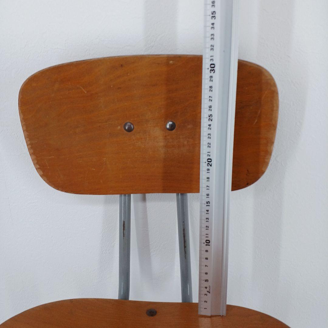 送料込み☆レトロ/ヴィンテージ【スクールチェア】