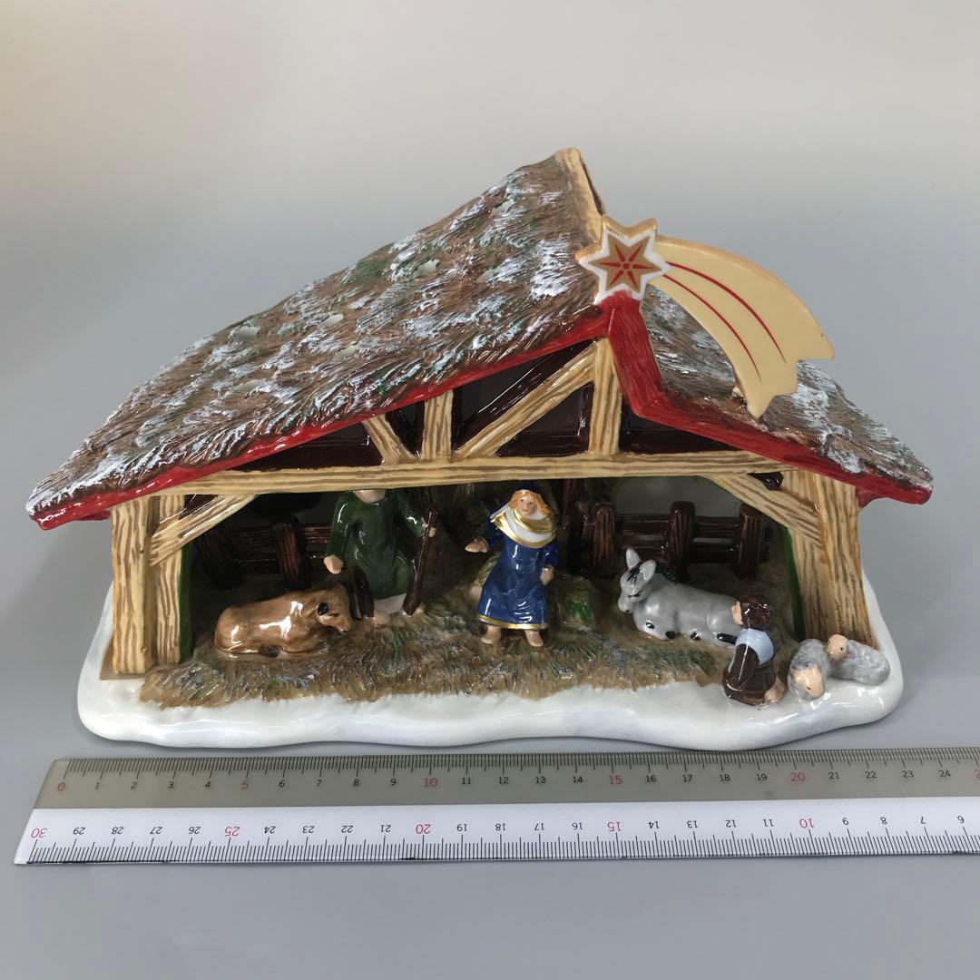 【新品同様】ビレロイ＆ボッホ クリスマストイズメモリー キャンドルホルダー
