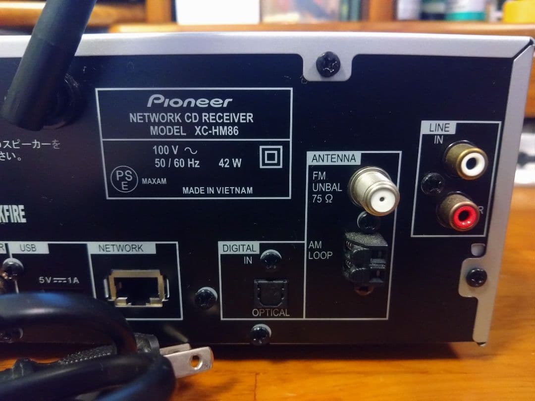 【一部動作未確認】Pioneer XC-HM86 Bluetooth搭載機