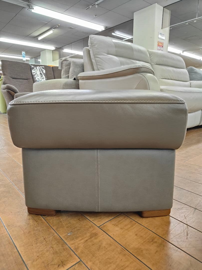 karimoku Chitano ブルックス 3人掛け ソファ オットマン付