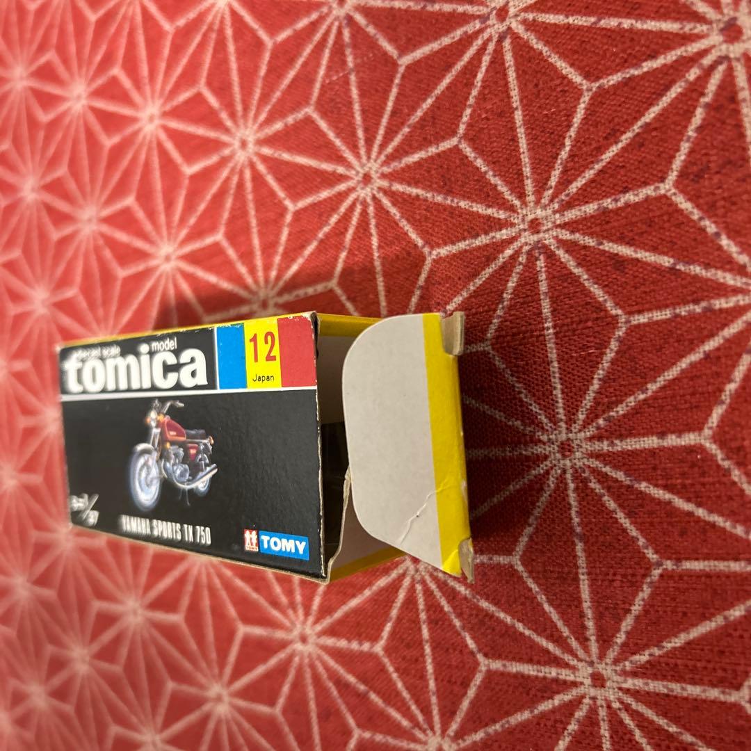 619 トミカ 黒箱　日本製　ヤマハ スポーツ TX750