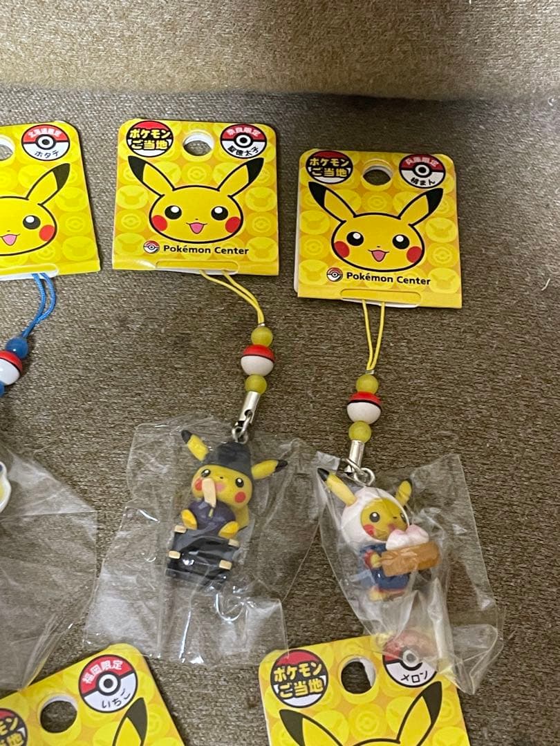 uuさん専用【まとめ売り】ポケモンセンター　ご当地ストラップ　タグ付き未使用　ピ