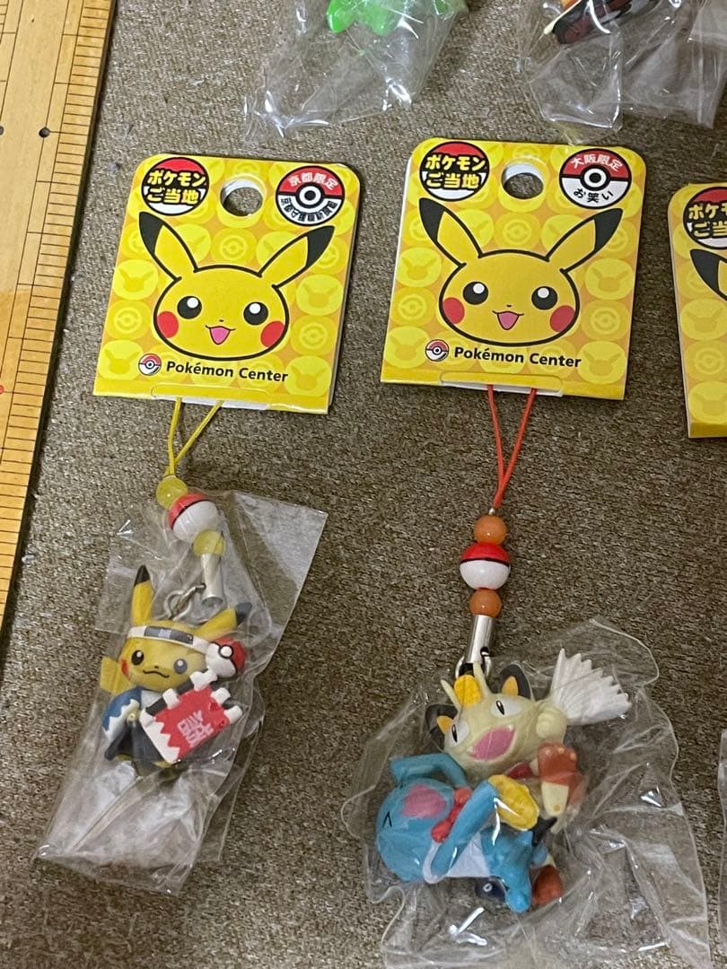 uuさん専用【まとめ売り】ポケモンセンター　ご当地ストラップ　タグ付き未使用　ピ