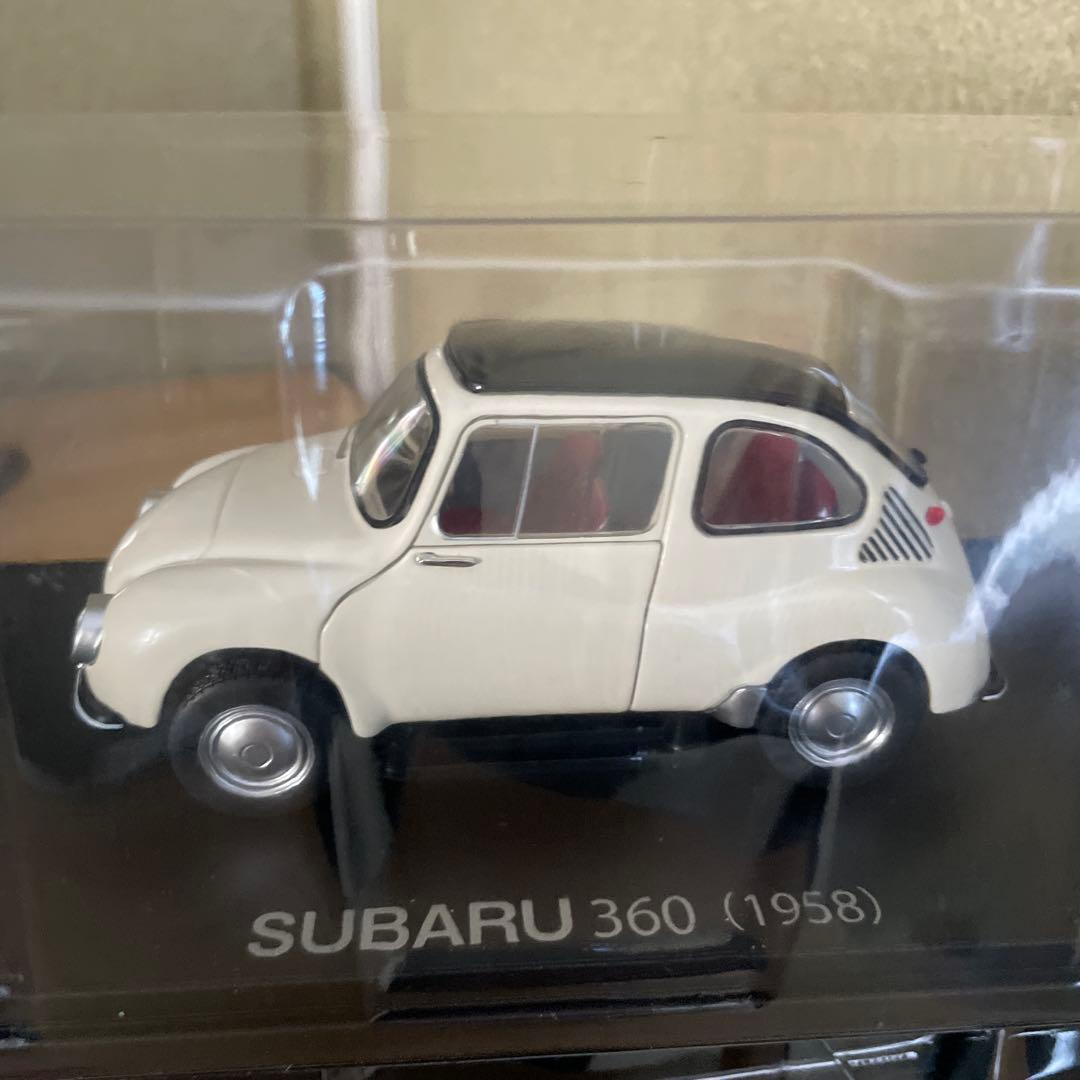 SUBARU 360 & Legacy RS ミニカーセット 1/24