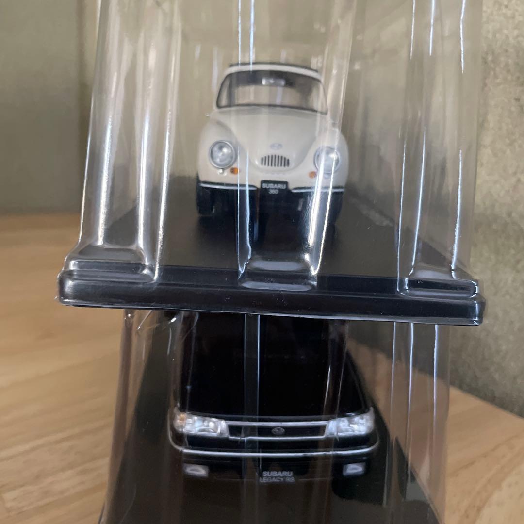 SUBARU 360 & Legacy RS ミニカーセット 1/24