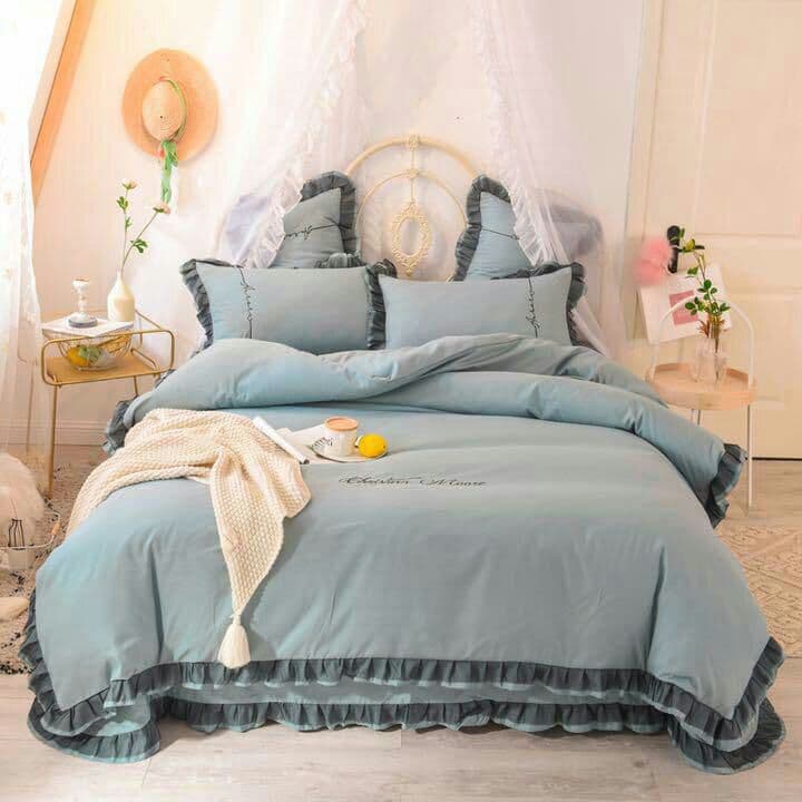 掛け布団カバー セミ 4点セット お洒落 ベッドシーツ 枕カバー