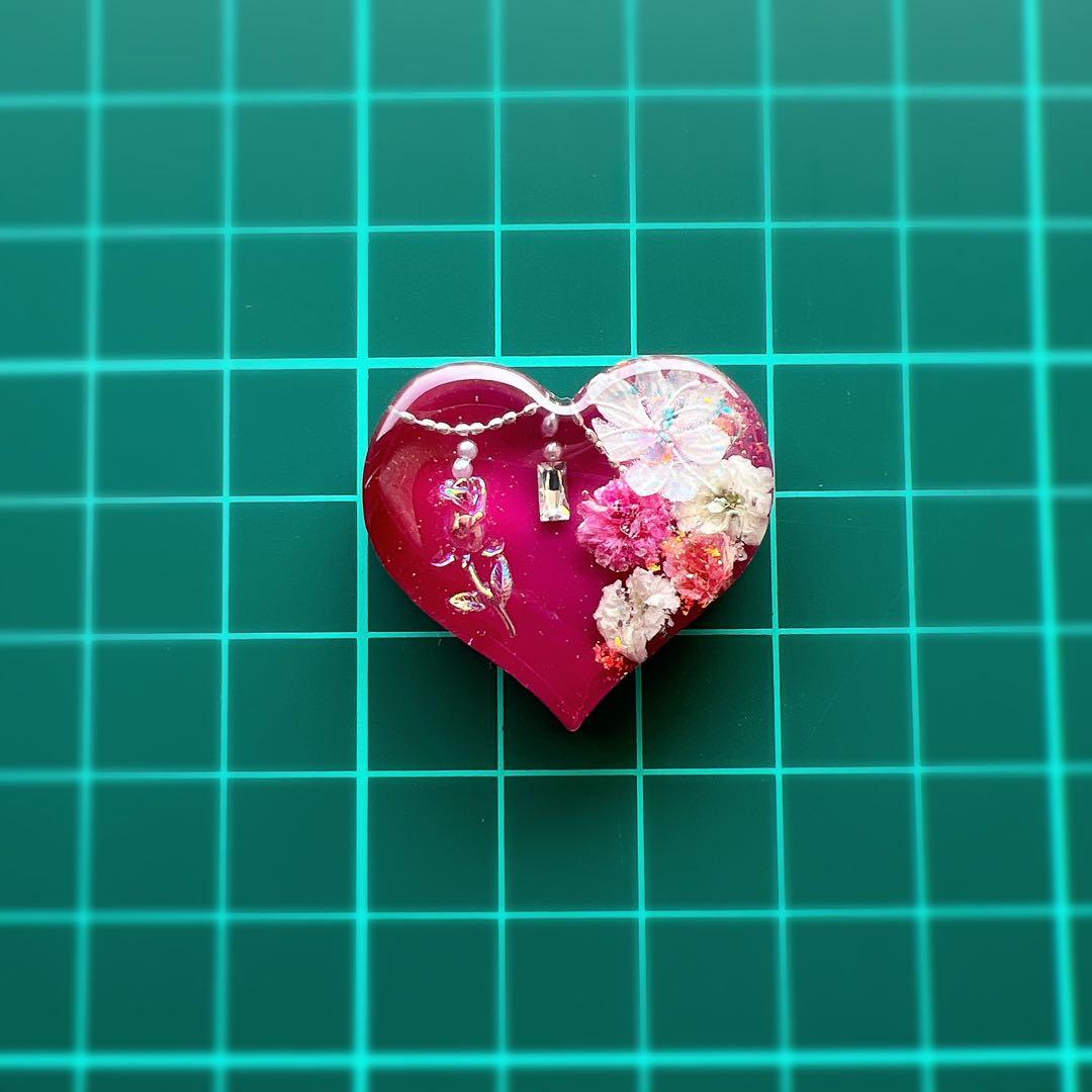 レジン ヘアゴム ドライフラワー No.890