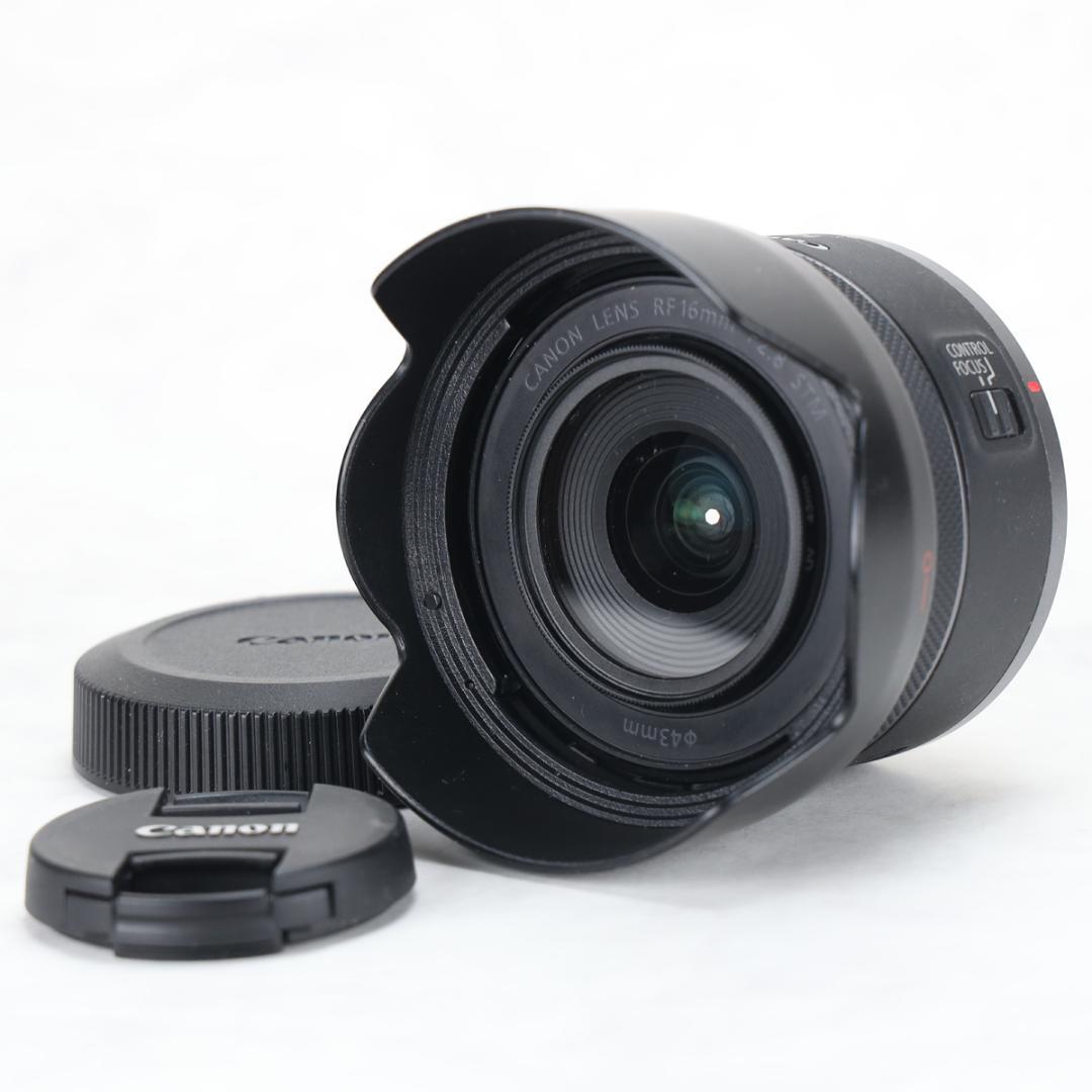 RF 16mm F2.8 STM UVフィルター 他社製フード