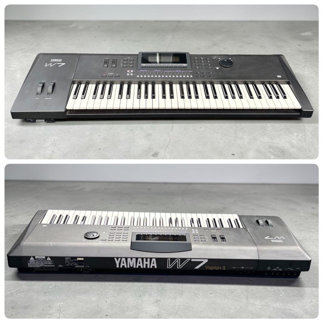 【90年代名機】YAMAHA W7 シンセサイザー61鍵 作曲DTM 宅録