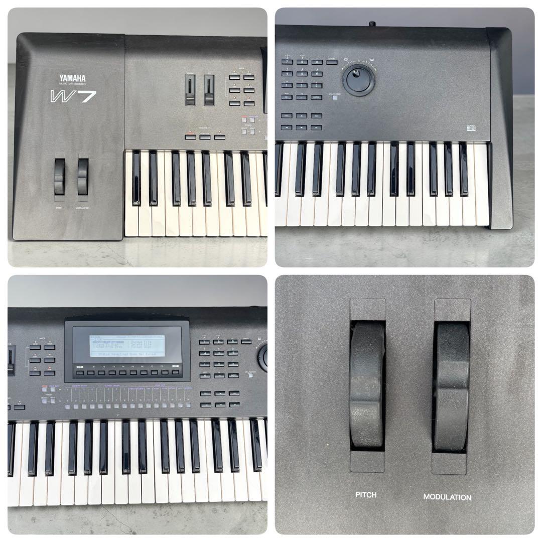【90年代名機】YAMAHA W7 シンセサイザー61鍵 作曲DTM 宅録