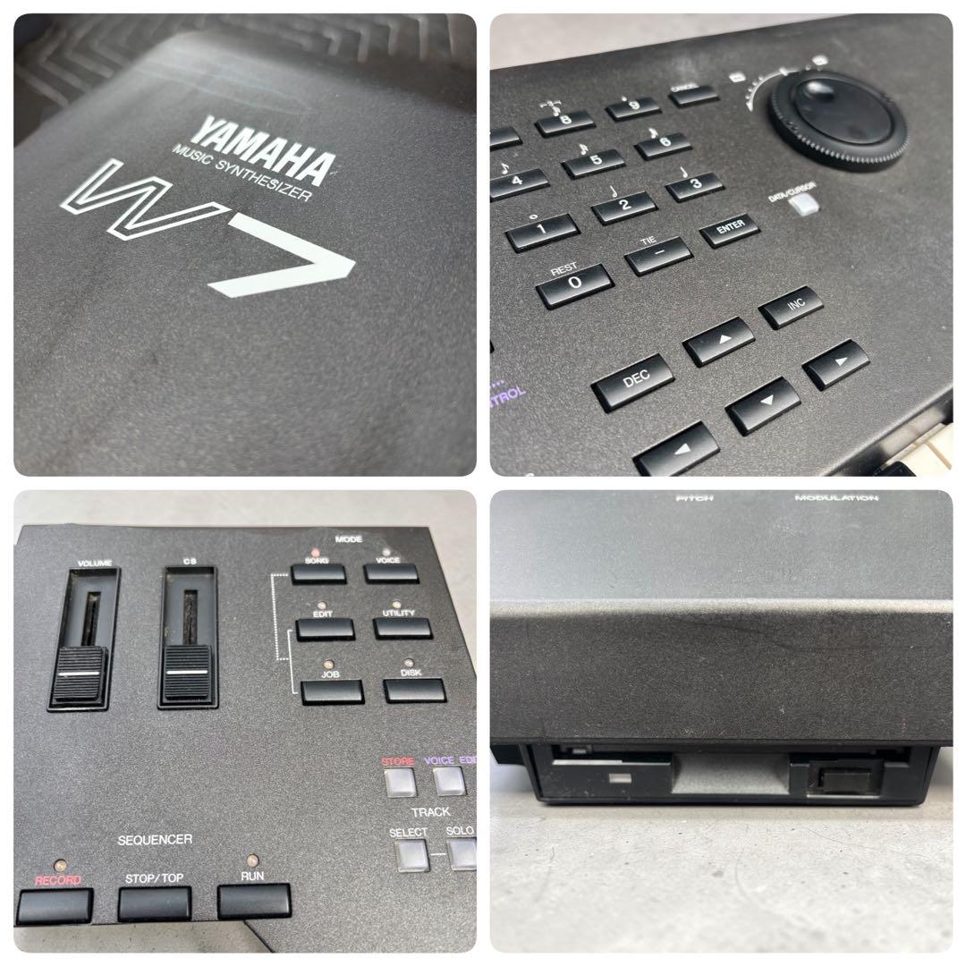 【90年代名機】YAMAHA W7 シンセサイザー61鍵 作曲DTM 宅録