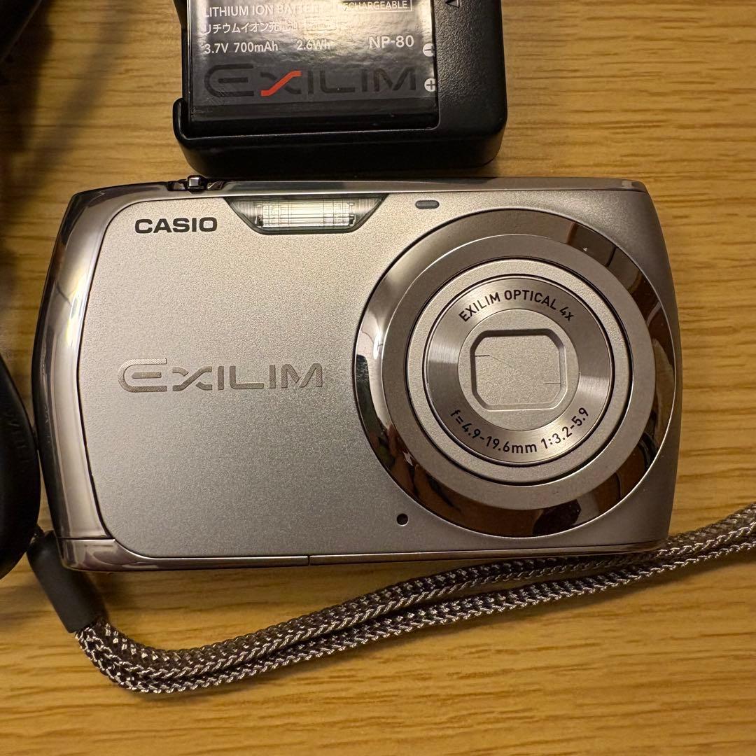 【現状】CASIO エクシリム EXILIM EX-Z370 シルバー