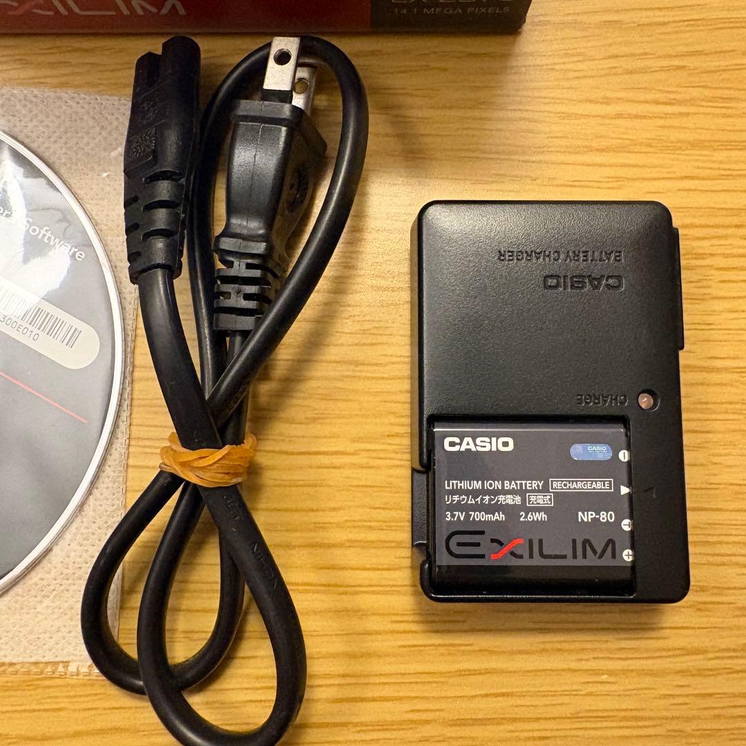 【現状】CASIO エクシリム EXILIM EX-Z370 シルバー