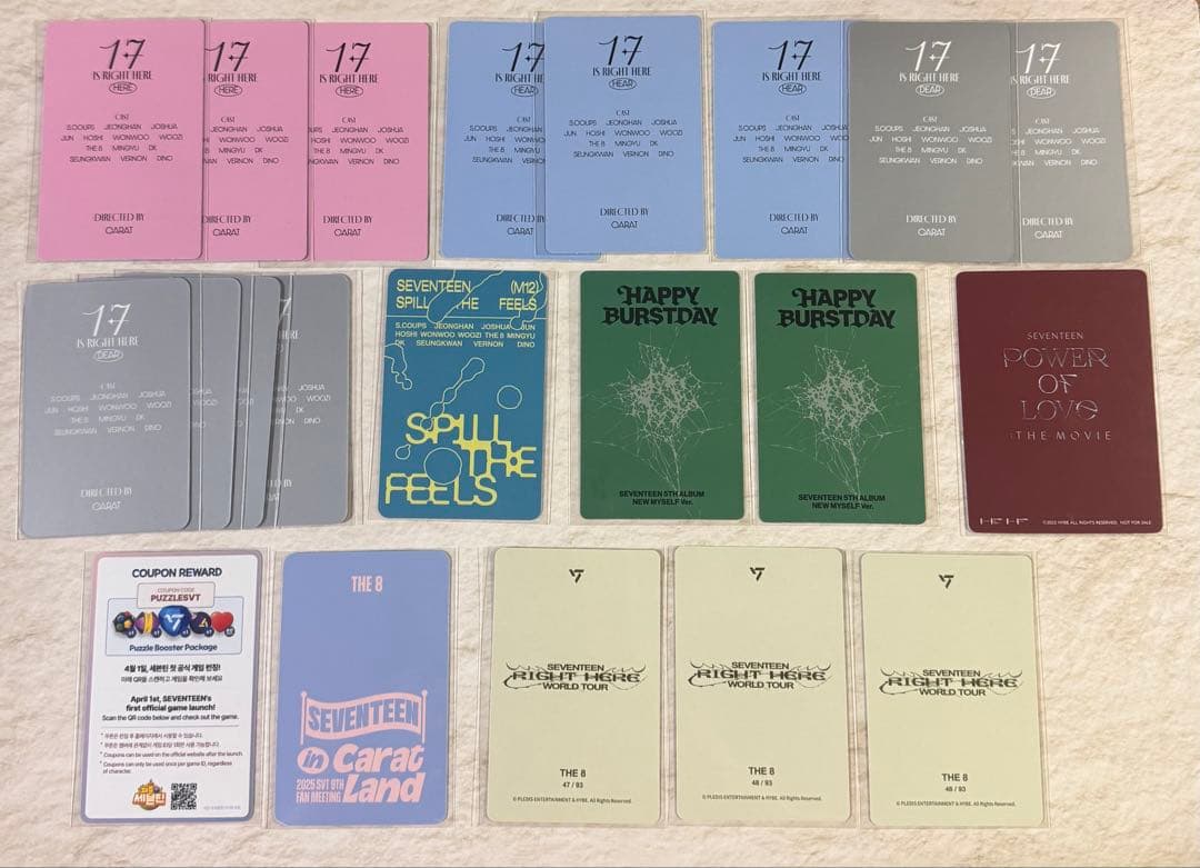 SEVENTEEN THE8 トレカ グッズ まとめ売り 約150点