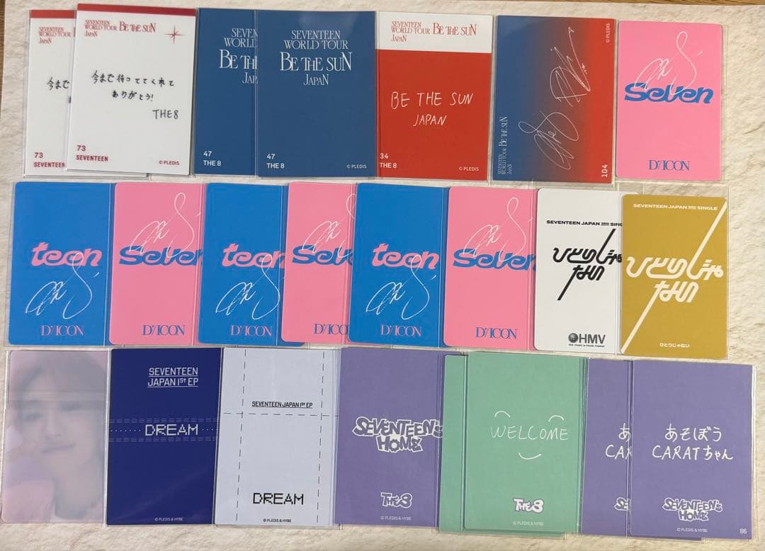 SEVENTEEN THE8 トレカ グッズ まとめ売り 約150点