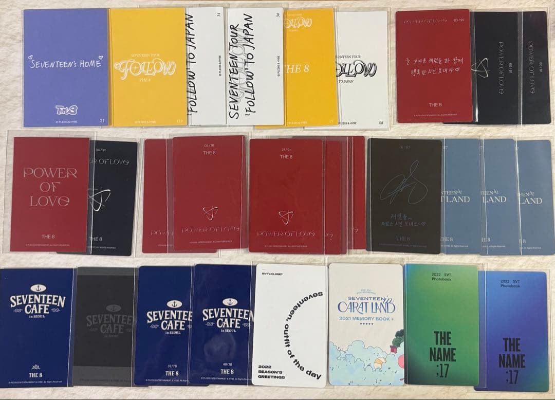SEVENTEEN THE8 トレカ グッズ まとめ売り 約150点