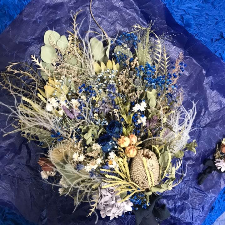 ドライフラワーブーケ