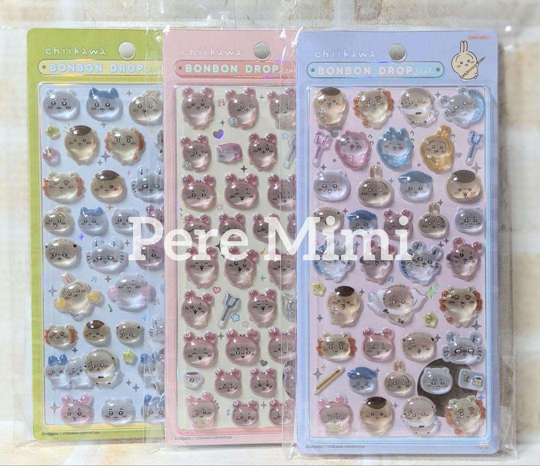 ちいかわ ポーズ ニコニコ カニ ボンボンドロップシール 正規品 専用ページ