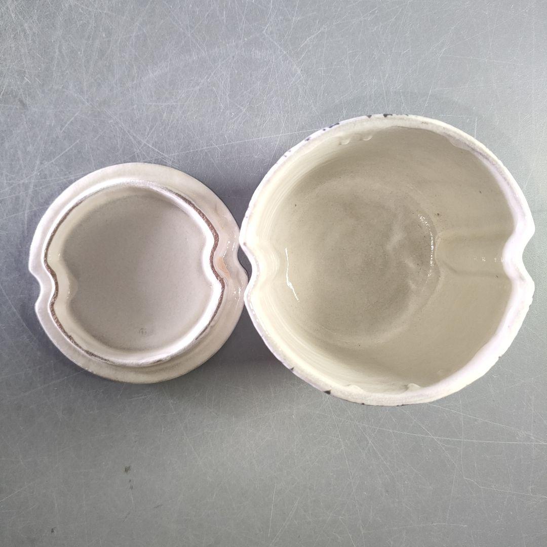 A1126-5/足付蓋茶碗5客/銘々皿/蒸碗/蓋物/懐石道具/