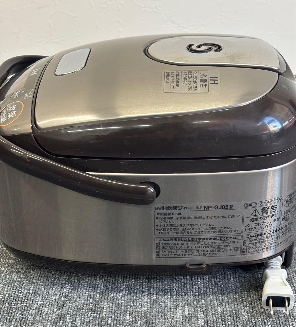 象印 IH炊飯器 3合炊きZojirushi NP-GJ05 21年製