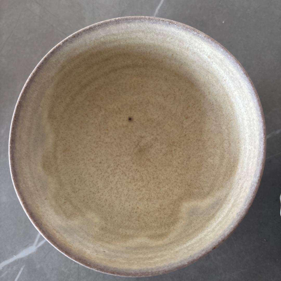 シモヤユミコ作　ボウルS しのぎ　波面取り　2個セット　作家　笠間　益子陶器市