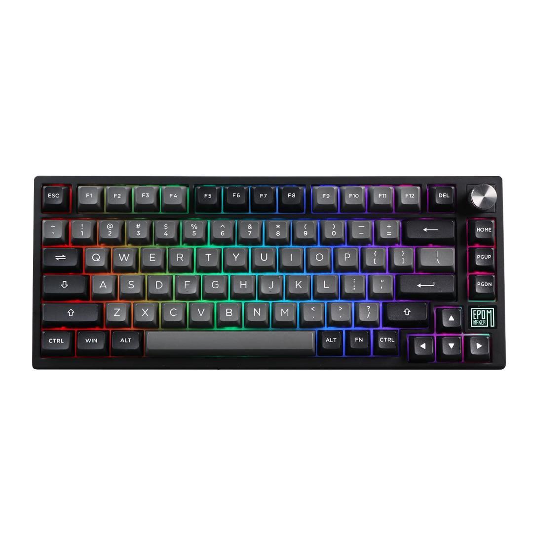 80キー メカニカルゲーミングキーボード 75 ホットスワップ 3接続モード