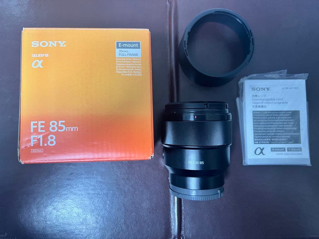 SONY FE 85mm F1.8 レンズ 本体