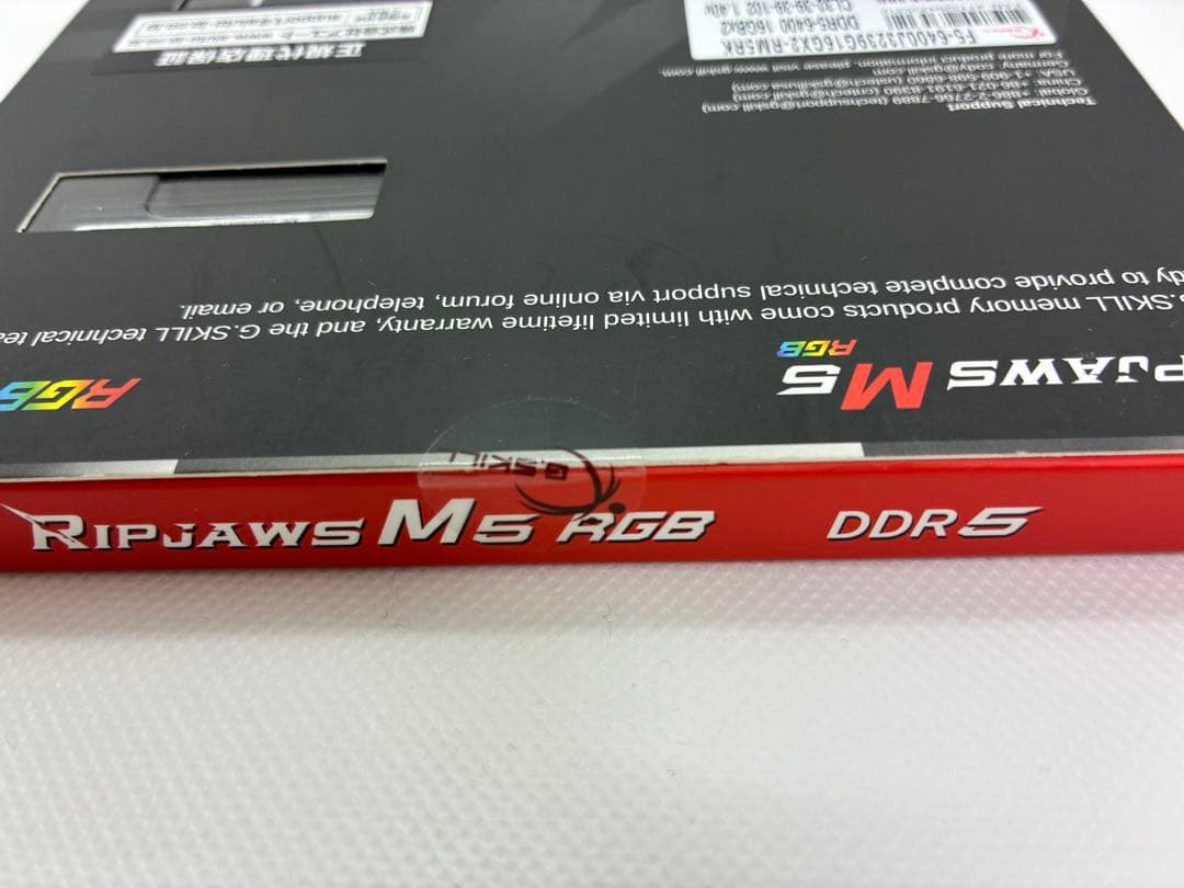 メモリー G.SKILL Ripjaws M5 32GB DDR5-6400