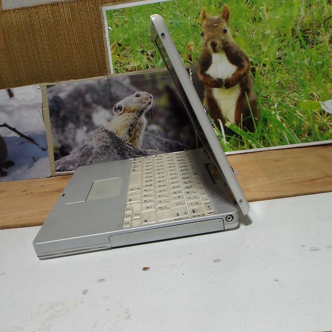 起動不安定_美品_OS9起動_iBook-G3_800MHz_1/2