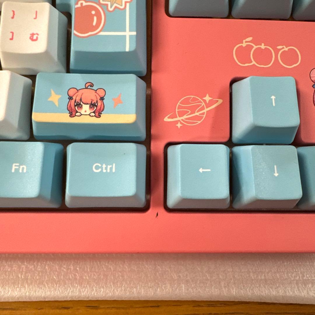 ぶいすぽっ！VSPO!GEAR ゲーミングキーボード　夢野あかりEdition