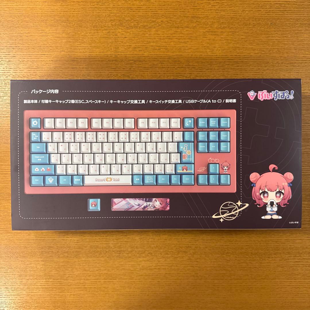 ぶいすぽっ！VSPO!GEAR ゲーミングキーボード　夢野あかりEdition