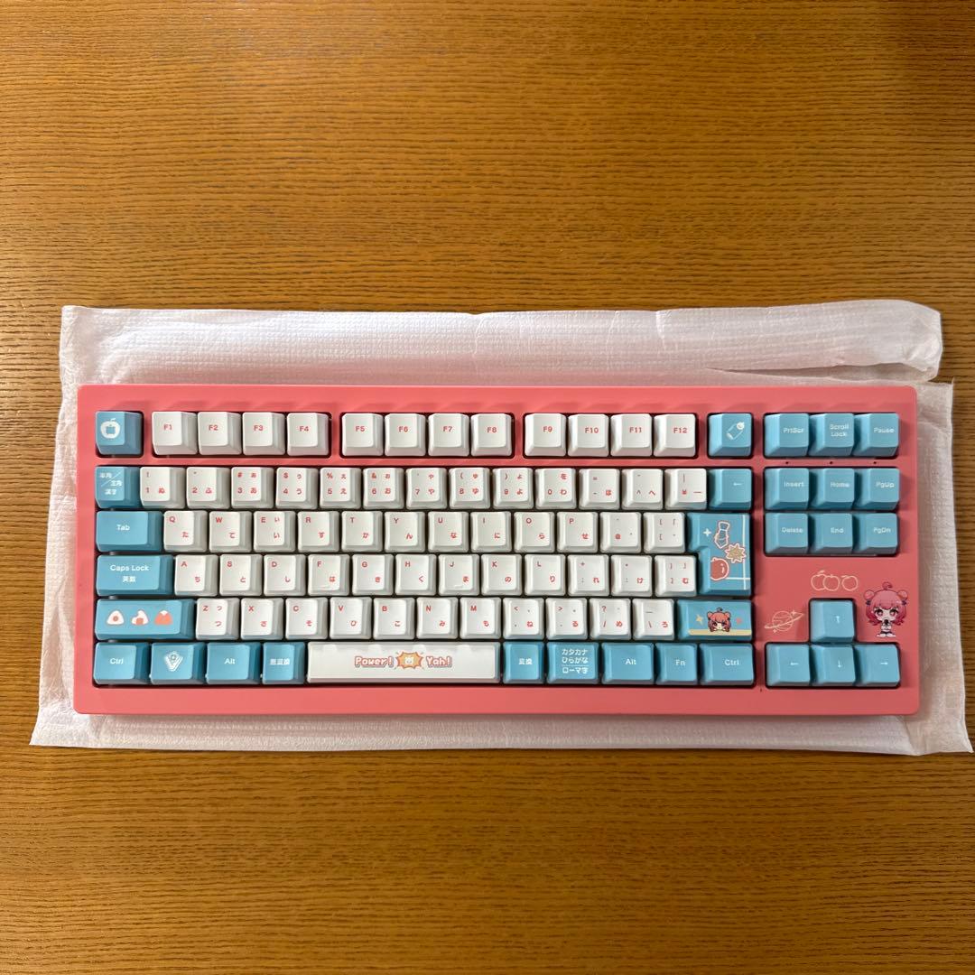 ぶいすぽっ！VSPO!GEAR ゲーミングキーボード　夢野あかりEdition