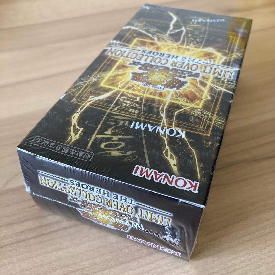遊戯王LIMIT OVER COLLECTION THE HEROES 1box