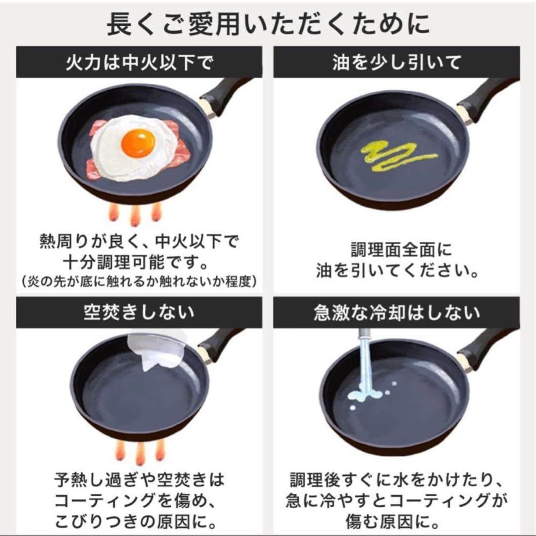 IRIS OHYAMA ダイヤモンドコートパン　6点セット　グレイベージュ