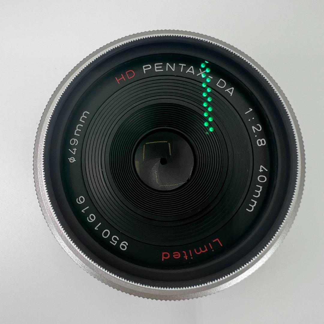 PENTAX-DA HD 40mmF2.8 Limited シルバー
