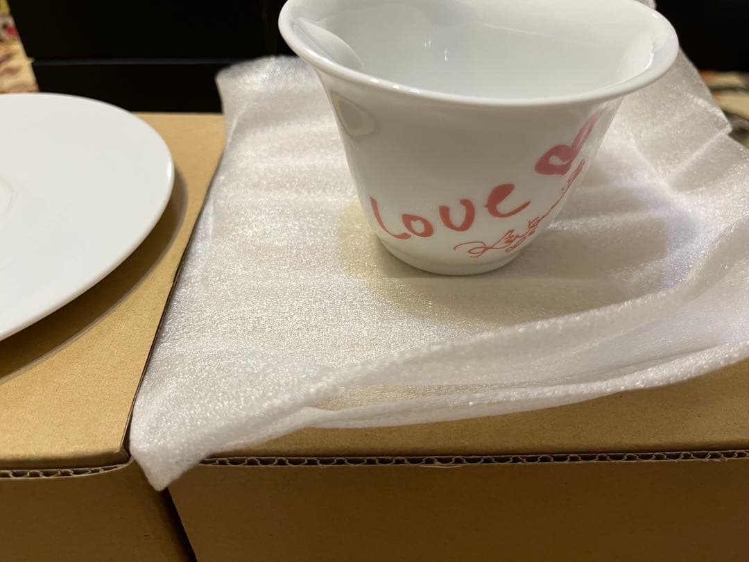 倖田來未　グラス&コーヒーカップ　4箱セット