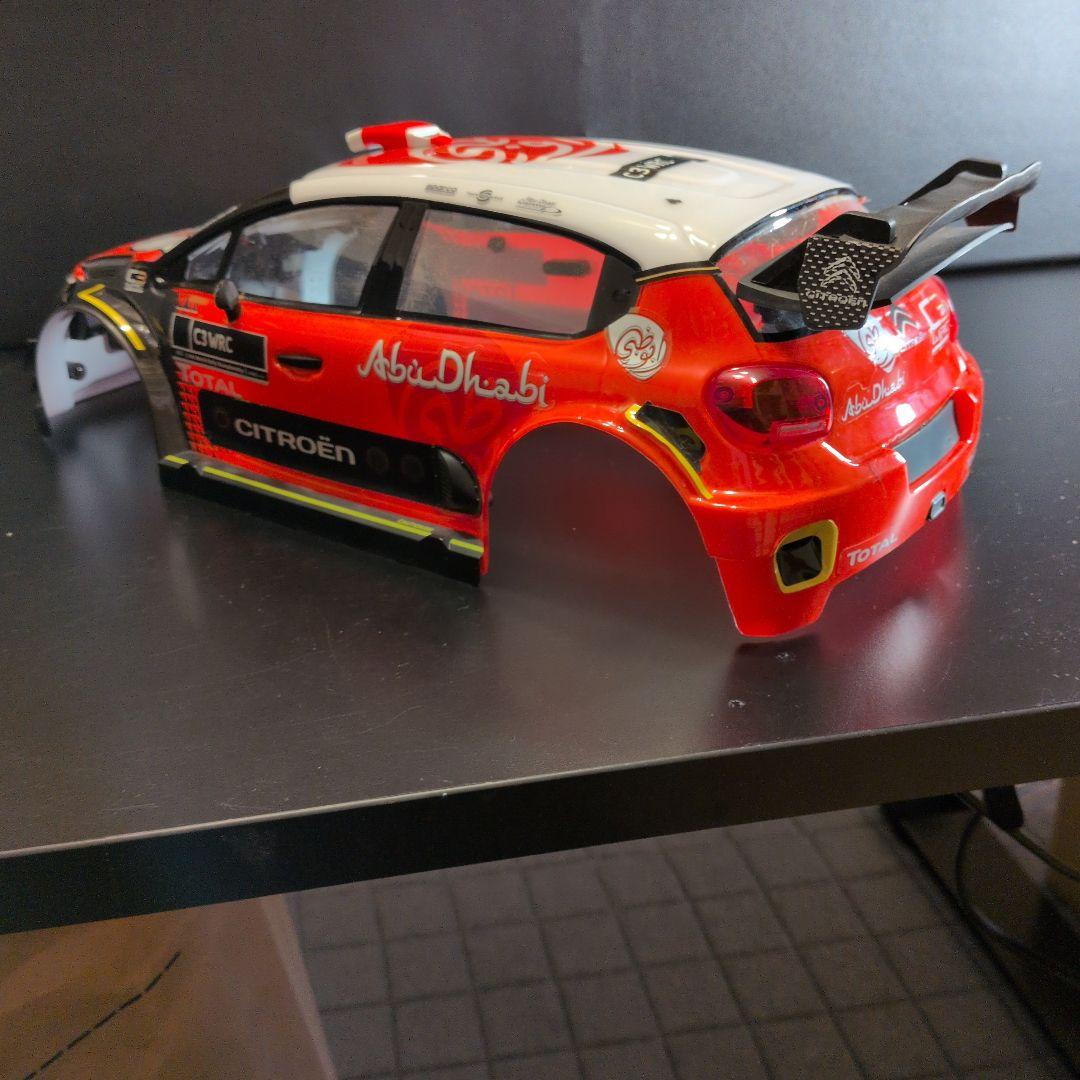 Citroën C3 WRC ラリーカーラジコンボディ