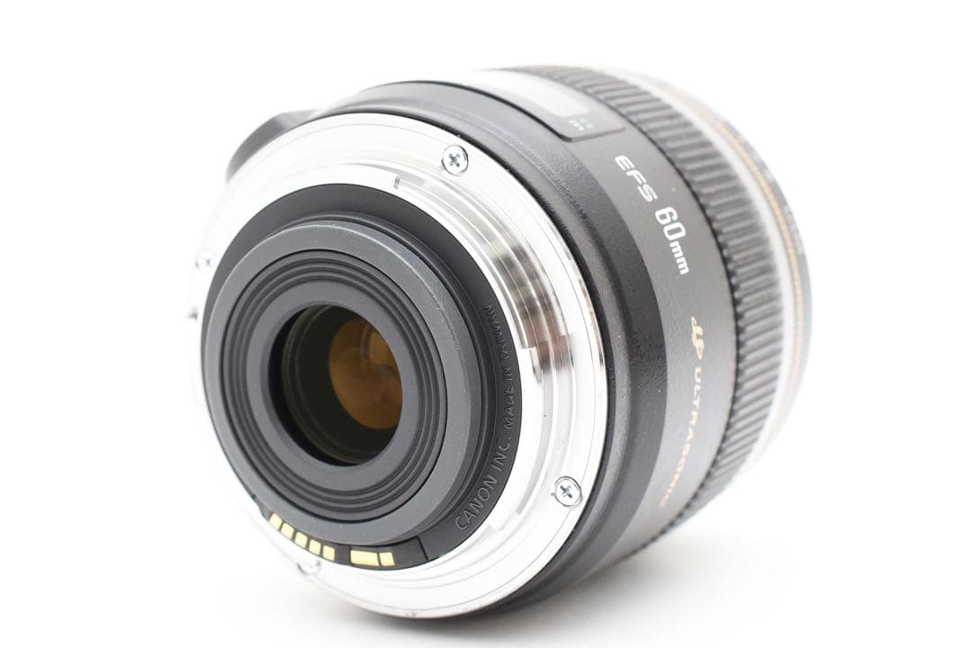 【美品】CANON EF-S 60mm F2.8 マクロ USM マクロレンズ