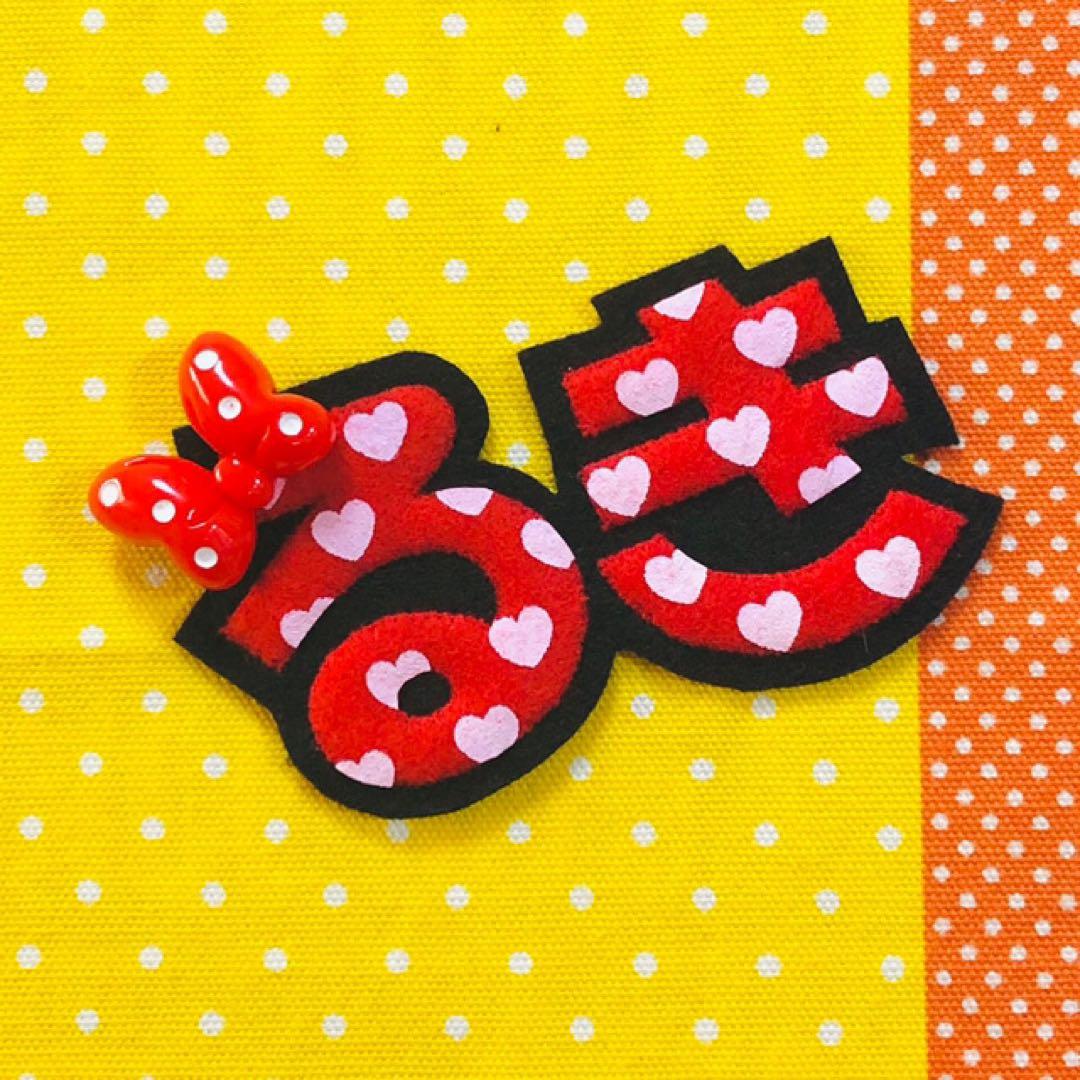 ☆フェルト文字☆ ★確認用★ フェルト　名札　ワッペン