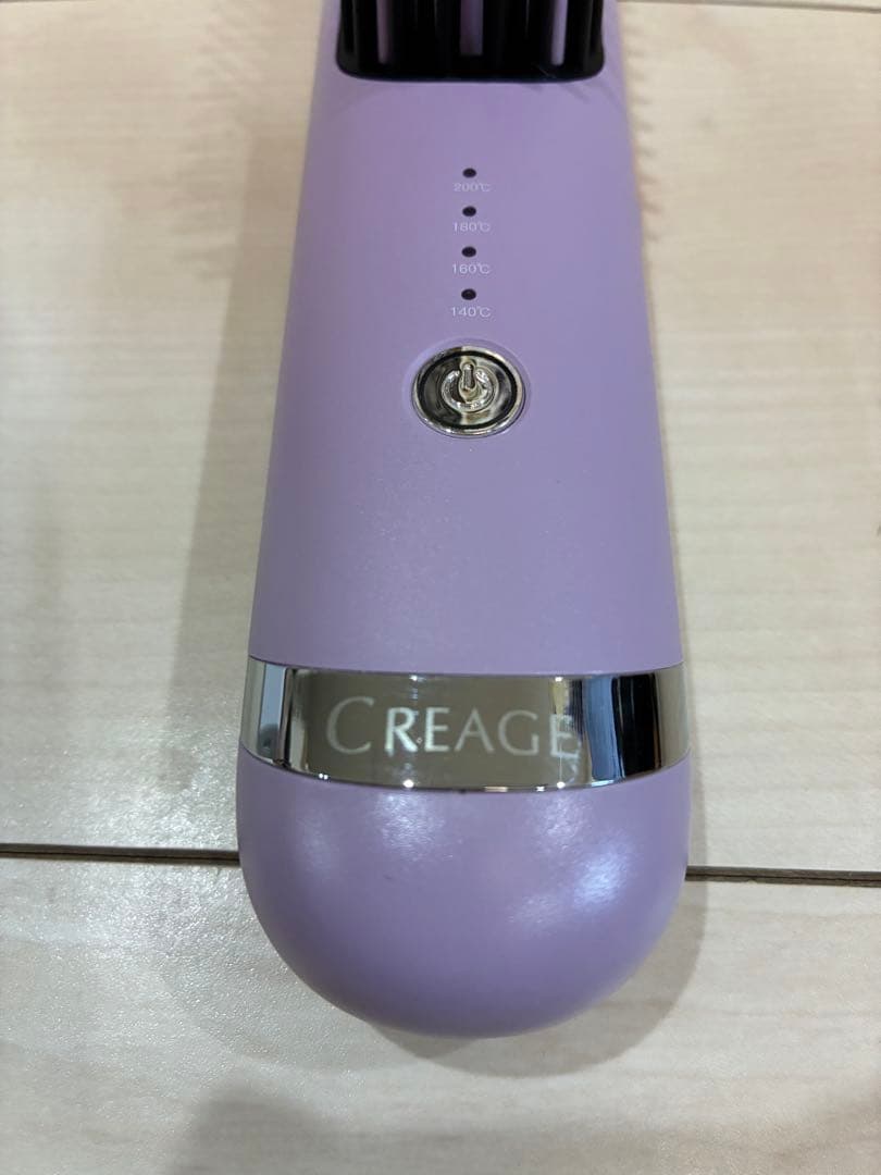 クリアージュ Creage ストレートアイロンブラシ　ヤーマンACアダプター付き
