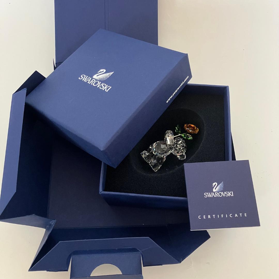 SWAROVSKI スワロフスキー クリスベア ひまわり